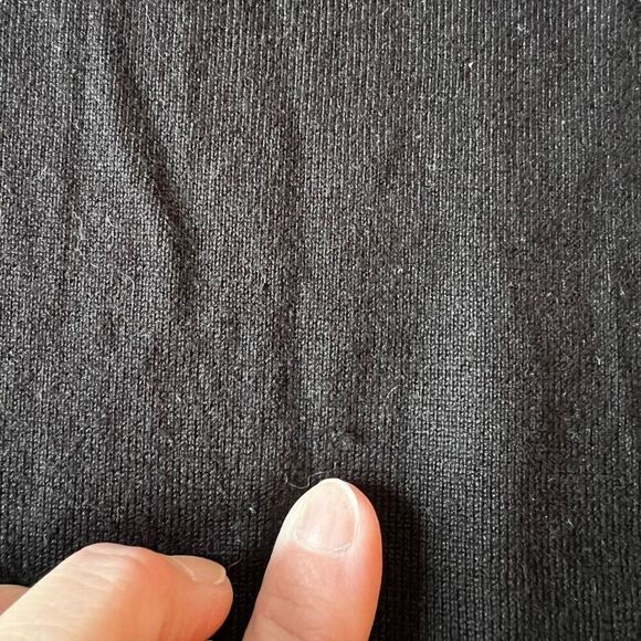 Torrid Womens Collared Layered Knit Pullover Sweater Black White Size 00 - Picture 3 of 6